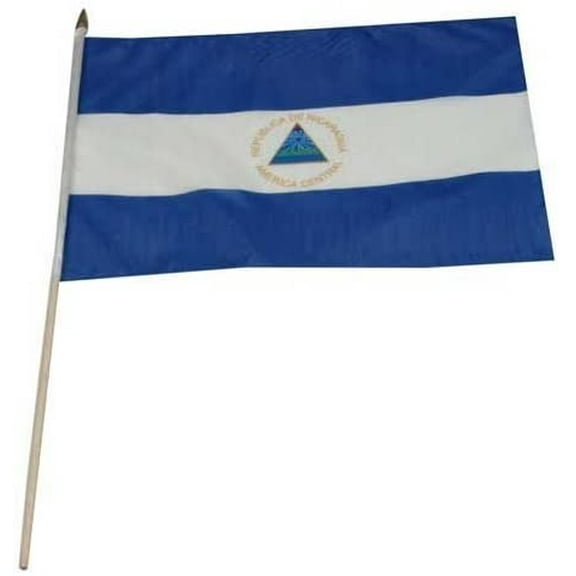 nicaragua flag 12 x 18 inch