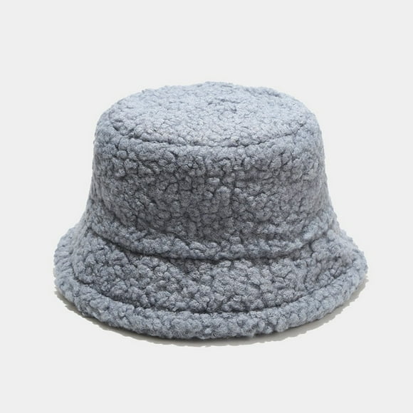 Winter Faux Fluffy Cow Print Bucket Hats Women Outdoor Warm Sun Hat Soft Velvet Fisherman Cap Lady Panama Female