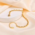 thumbnail image 2 of Stainless Steel Classic Simple Plain Chain Style Bracelet, 2 of 6