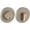 Lifetime Satin Nickel, variant on Baldwin 8244LL056WBT Gramercy Round Level Deadbolt - Nickel