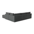 thumbnail image 3 of Tov Furniture Willow Charcoal Modular RAF Sectional, 3 of 6