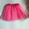 thumbnail image 4 of Dress Up Tutu for Girls Princess Tutu Skirts for Kids Three-Layered Tulle Ballet Skirts Light pink One Size, 4 of 4