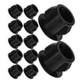 thumbnail image 4 of HEMOTON  50 Pcs Decorative Hole Plugs Reusable Furniture Cabinet Black, 4 of 8