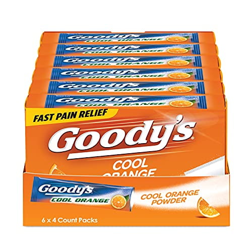 Goody's Extra Strength Headache Powder, Cool Orange Flavor Dissolve