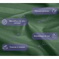 thumbnail image 3 of Sábanas Xtellar Matrimoniales Microfibra Estampado Color  Verde, 3 of 3