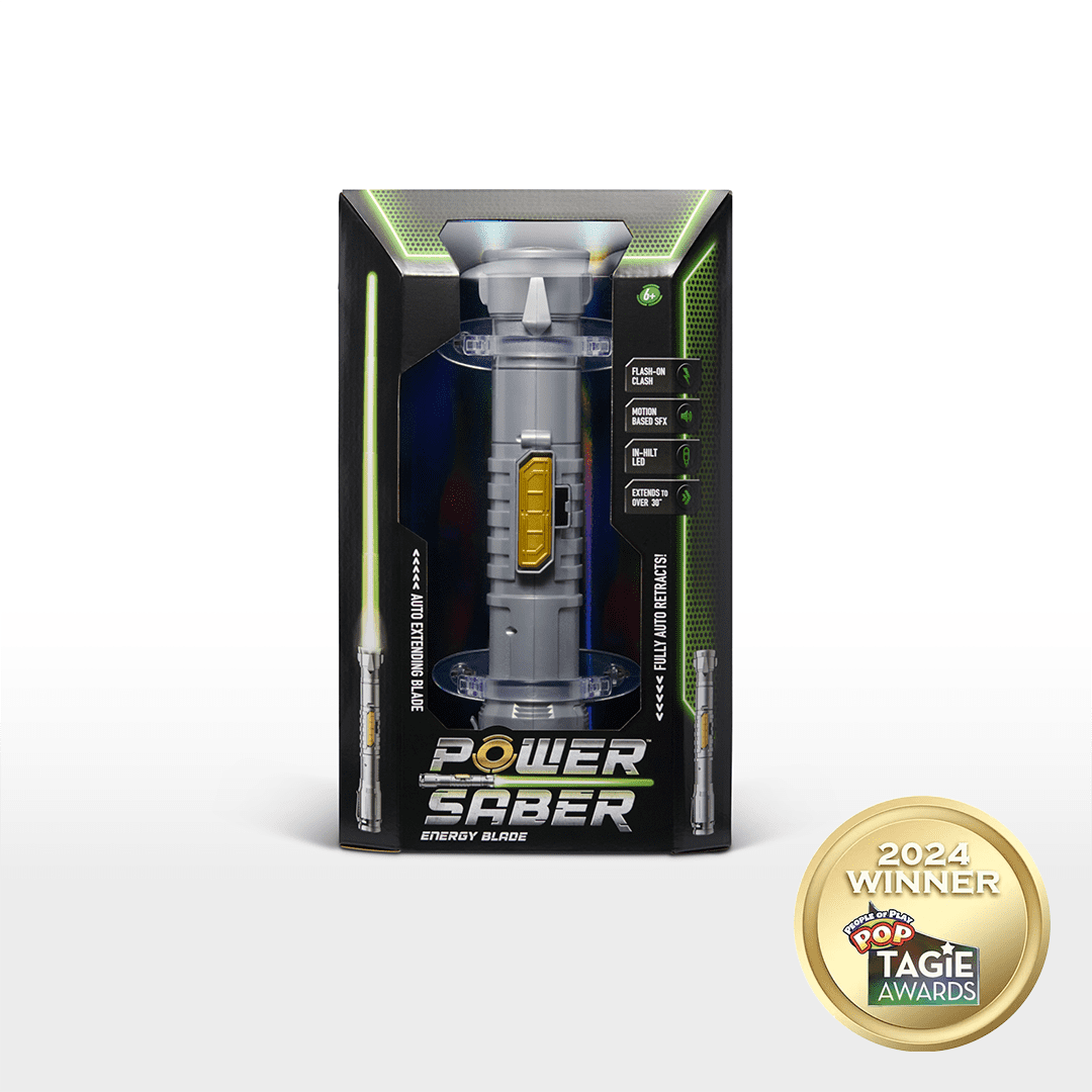 Power Saber Energy Blade Green with Realistic & Safe Battle Action Suitable for Fans of all Ages
