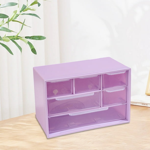 Organizador de Joyas Transparente, Bolsa de Viaje para Mujeres y Niñas, con Divisores Extraíbles para Anillos, Collares y Pendientes, Estuche de Sobremesa Morado.