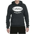 thumbnail image 2 of Wild Bobby, Callahan Auto Parts Sandusky Ohio Retro 90s Funny Tommy Boy, Pop Culture, Unisex Graphic Hoodie Sweatshirt, Heather Black, X-Large, 2 of 4