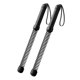 thumbnail image 1 of Barra de fitness con cuerdas de batalla sin cuerda, 2 unidades, resistente, con mango antideslizante Negro, 1 of 8