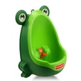 thumbnail image 1 of Orinal para ir al baño Foryee Cute Frog para niños, color verde negruzco, 1 of 7