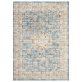thumbnail image 3 of Yesfashion Carpets Area Rugs Washable Floral Medallion Area Rug 9'*12' Living Room Rugs Vintage Persian Printed Non-Slip Low Pile Indoor Throw Carpet Boho Rug for Bedroom,Blue blue 9*12ft, 3 of 7