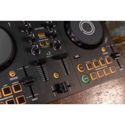 AlphaTheta DDJ-FLX2 Compact 2-Channel DJ Controller with Cover Package