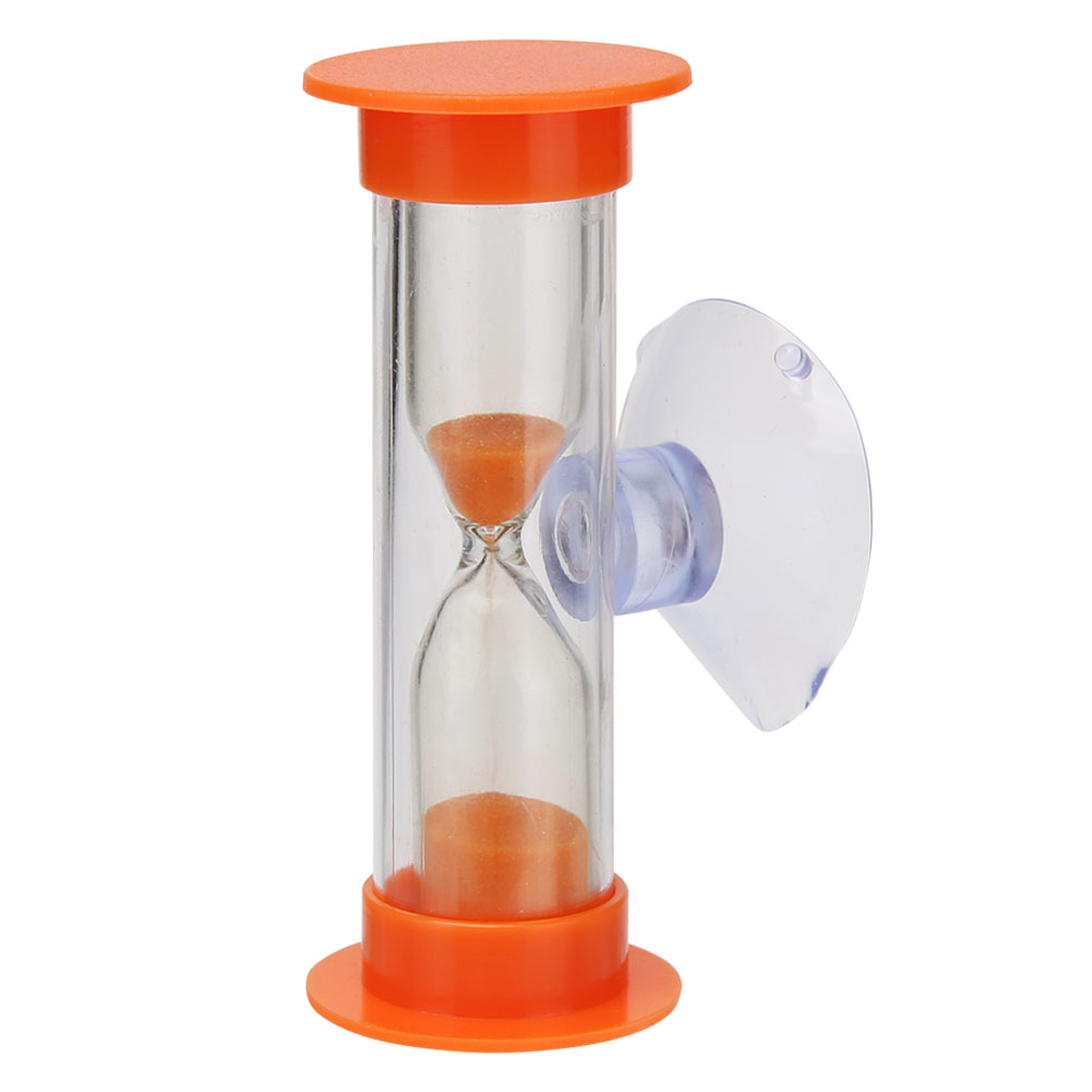 2 Sandglass Hourglass Sand Timer Clock Time Decor Gift for Tooth Brushing Shower
