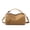 caramel, variant on Genuine Cowhide Women Pillow Bag, Off-white Pebbled Leather Handbag Crossbody Bag