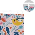 thumbnail image 5 of FREEAMG Sloth Shower Curtain Waterproof Fabric Bath Curtain with Hooks for Bathtub Bathroom Decor, 60 x 72 Inch, 5 of 6