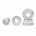 thumbnail image 4 of 5/10 Pcs Écrou Hexagonal en Acier Inoxydable A4 Bride M3 M4 M5 M6 M8 M10 Tête Hexagonale Écrou de Fixation, 4 of 5