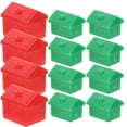 thumbnail image 2 of Miangastore 2 Sets Board Game House Props Rich Man Board Game Replacement House Hotel, 2 of 8