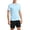 Light Blue, variant on hotojiny Mens Summer Track Suits 2 Piece Shorts Sets Fashion Short Sleeve Top Loose Fit Shorts Workout Sweatsuit Outfits(Purple,X-Large)