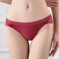 thumbnail image 3 of B91xZ sous-Vêtements pour Femmes Strings Confort Extensible Culottes, Rouge L, 3 of 4