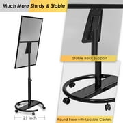 Maxtek Mobile Whiteboard ? 36 x 24 inches Portable Magnetic Dry Erase Board,3 x 2 Stand Easel White Board w/Flipchart Hooks for Home, Office, School Supplies(Black)