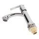 thumbnail image 2 of Grifo de agua fría individual, ahorro de agua, fácil Control, flujo de agua, minimalista, moderno, aleación de Zinc, grifo para lavabo de baño, 2 of 14