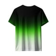 thumbnail image 5 of Chiccall Mens Gradient T Shirts Casual Soft Summer Short Sleeve Tees Stretch Crew Neck Pullover, 5 of 6