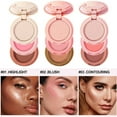thumbnail image 3 of SharkTRUE All-In-One Makeup Palette: Highlight, Blush, Contour for Radiant Look, 3 of 8