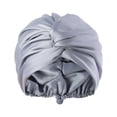 thumbnail image 1 of Adjustable Satin Hair Bonnet - Double Layer, Anti-Friction & Breathable, for Sleeping and Hair Protection, 1 of 5