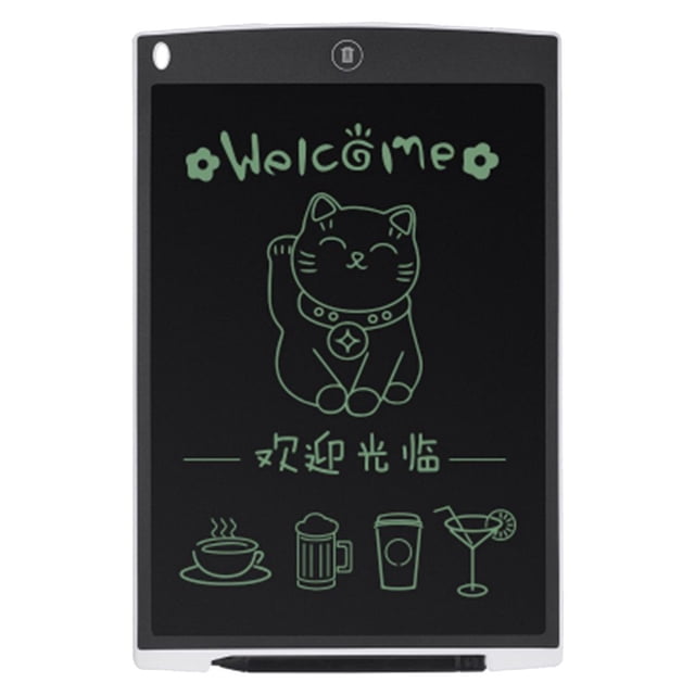 Portátil de 12 pulgadas Digital LCD escritura a mano dibujo tableta tablero gráfico Bloc de notas alfombrilla de ratón para niños enseñanza temprana tholdsy DZ3818-01B