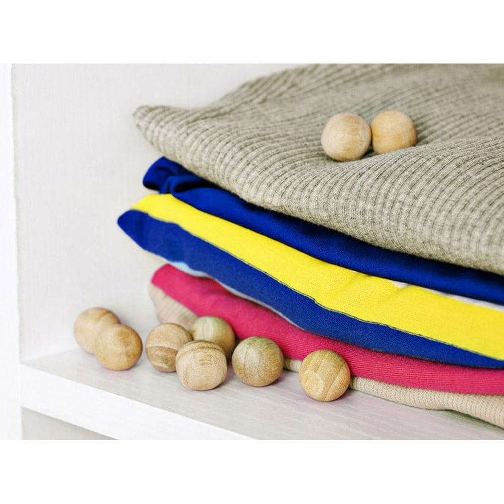 NOGIS 20 Pcs Natural Cedar Blocks for Clothes Storage, Aromatic Cedar