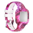 thumbnail image 1 of Correa De Reloj Suavidad Multicolor Regalo Dulce Pieza Reemplazada Reemplazo Artesanal Instalación Práctica A Prueba De Agua Correa De Silicona sonducket EL017691-07, 1 of 3