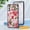 glamorous peony, variant on TECH CIRCLE for Samsung Galaxy A33 5G Tempered Glass Case for Girls Women, Ultra Slim TPU Rubber Silicone Case Flower Pattern with Ring Holder Case for Samsung Galaxy A33 5G,Chinese rose