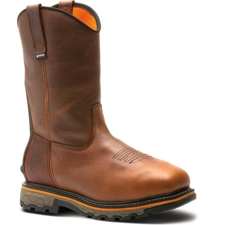 

Timberland PRO True Grit Men s Brown Comp Toe EH Mt WP Pull On Boot (8.0 W)