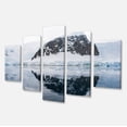 thumbnail image 2 of Snowcap Hill in Antarctica - Seashore Canvas Art Print, 2 of 3