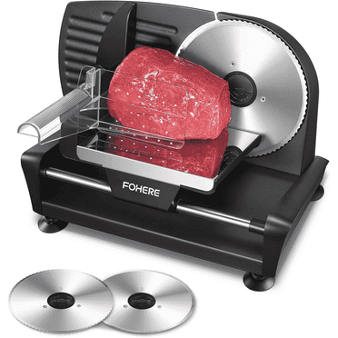 AICOOK FOHERE Kitchen Pro 200 W 7.5" Electric Meat Slicer