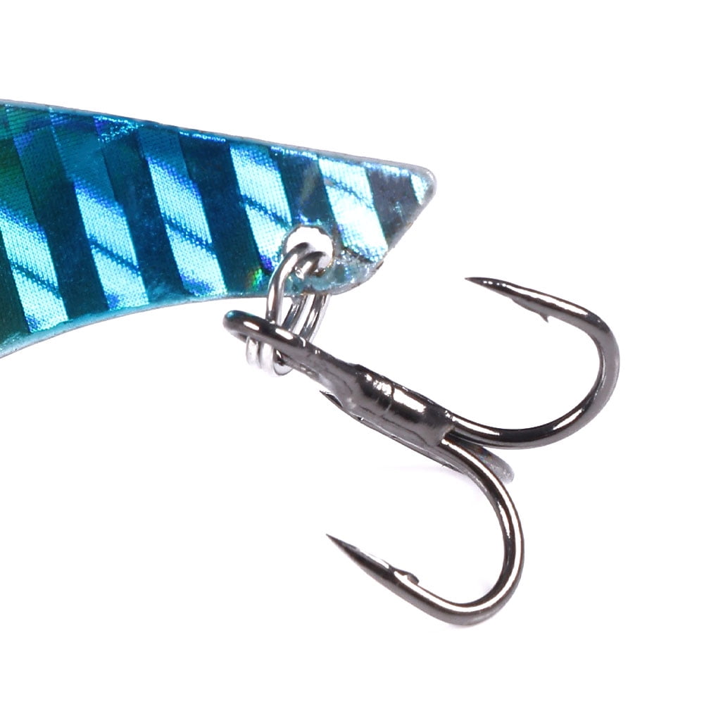 HENGJIA Blade Bait Fishing Lures for Bass Walleye, Long Cast Metal Fishing Spoons Baits for Freshwater Saltwater Blade Baits Crankbaits Fishing Lure,2.17in/0.56oz