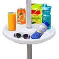 thumbnail image 1 of Bandeja de mesa AMMSUN para sombrillas de playa, 13 pulgadas, para playa o patio, 1 of 8