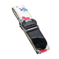 thumbnail image 1 of Mosiee Guitar Strap For Electric Guitar Acoustic Bass Adjustable Size 83 150Cm Unique Colorful Pattern Design Extra Durable, 1 of 8