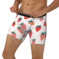 thumbnail image 2 of Sigee Hand Drawn Strawberry for Men's Boxer Briefs,Moisture Wicking and Breathable XX-Large, 2 of 9