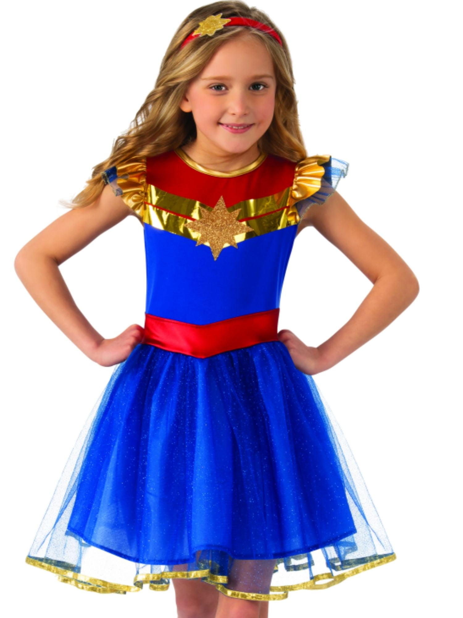 Captain Marvel Tutu Dress Girl's Med 