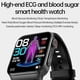 thumbnail image 2 of E500 Blood Glucose Smart Watch Ecg Monitoring Men Women's Health Temperature Non-invasive Blood Sugar Smartwatch Ip68 Waterproof, 2 of 3