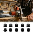 thumbnail image 2 of 10 Pack Durable Black Rubber Washers for Power Tools Vibration Absorption Flexible Hardware Spacers Universal Fitment 10PCS, 2 of 5