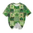 thumbnail image 1 of Camisetas Casuales de Manga Corta con Cuello de Tripulación Impresa de San Valentín Tee Gráfica Ligera Top 95% Poliéster 5% Elastano para el Uso Diario, Camiseta de Moda Cómoda, 1 of 9