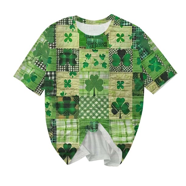 Camisetas Casuales de Manga Corta con Cuello de Tripulación Impresa de San Valentín Tee Gráfica Ligera Top 95% Poliéster 5% Elastano para el Uso Diario, Camiseta de Moda Cómoda