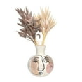thumbnail image 6 of Bloomingville Multi Color Hand-Painted w/ Face Stoneware Vase, 6 of 14