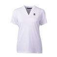 thumbnail image 2 of Women's Cutter & Buck  White Penn State Nittany Lions Alumni DryTec Forge Stretch V-Neck Blade Top, 2 of 3