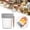 B, variant on Oats Containers With Lids And Spoon Glass Oats Containers Breakfast Containers Oats Jars For Yogurt Chia Meal Prep,Airtight Food Storage Containers