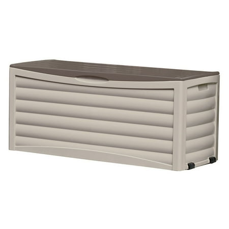 Suncast 103 Gallon Deck Box, Light Taupe, DB10300