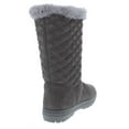 thumbnail image 2 of Style & Co. Womens Nickyy Quilted Suede Winter Boots Gray 9 Medium (B,M), 2 of 2