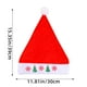 thumbnail image 3 of Gorro navideño bordado de terciopelo grueso para adultos, gorro de Papá Noel, regalos navideños de Elfs, 3 of 6